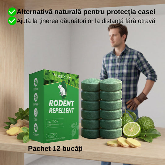 Merxo – Tablete Anti-Șoareci Naturale (12 buc)