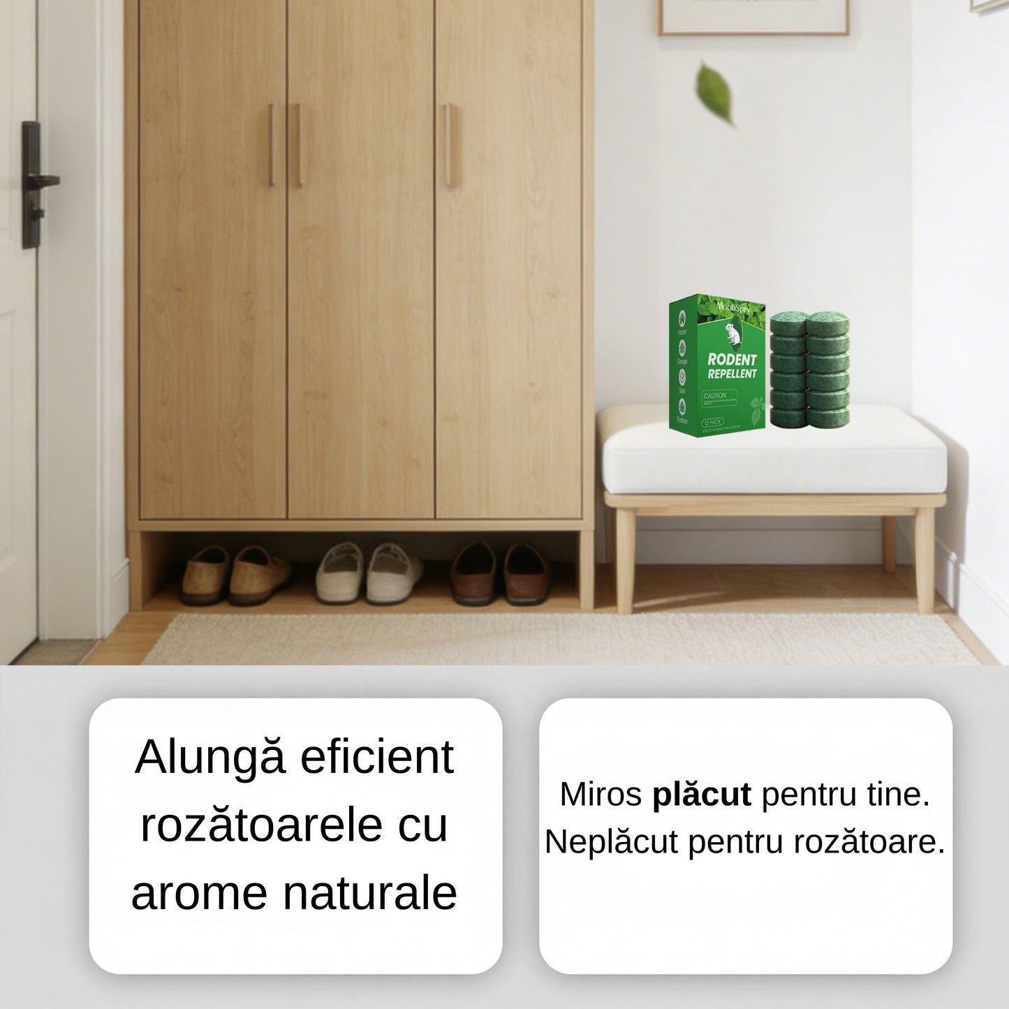 Merxo – Tablete Anti-Șoareci Naturale (12 buc)