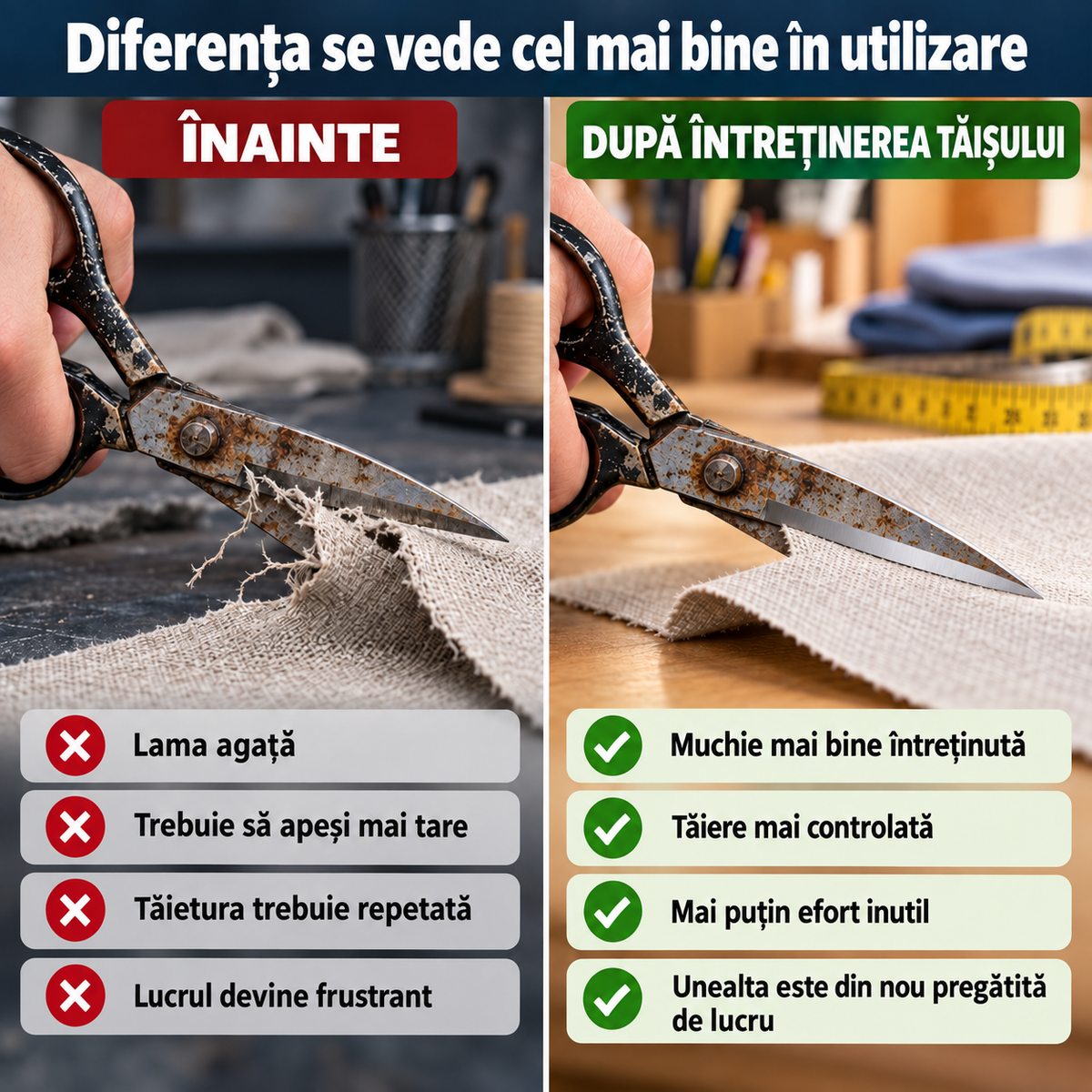 50% REDUCERE - Merxo Tăios™ - Ascutitor Universal de cutite,foarfece, unelte de gradina… 1+1 gratis