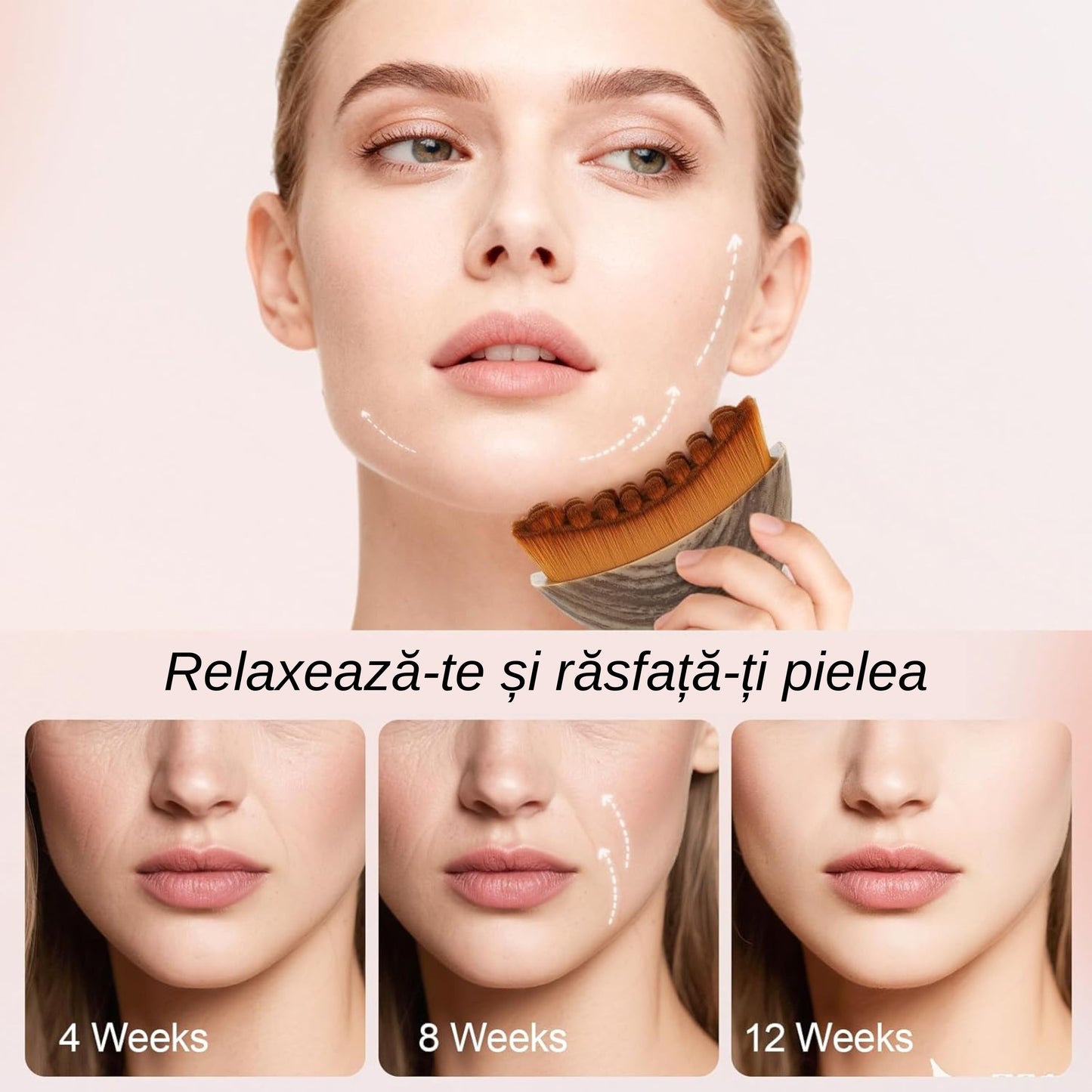 Perie Drenaj Limfatic Facial - Masaj Wellness